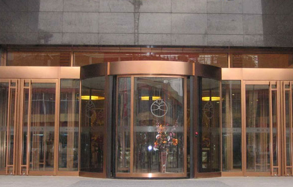 酒店旋转门按一下停行怎么让它继续运行